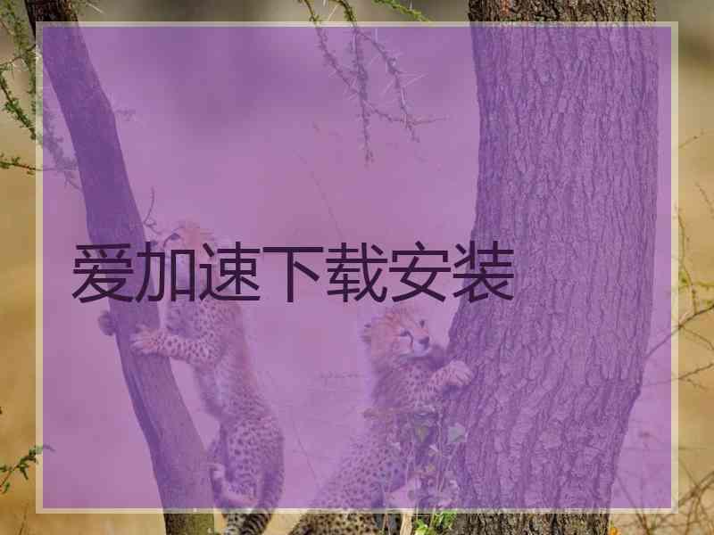 爱加速下载安装