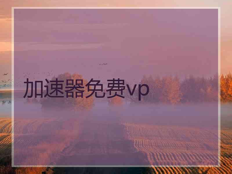 加速器免费vp
