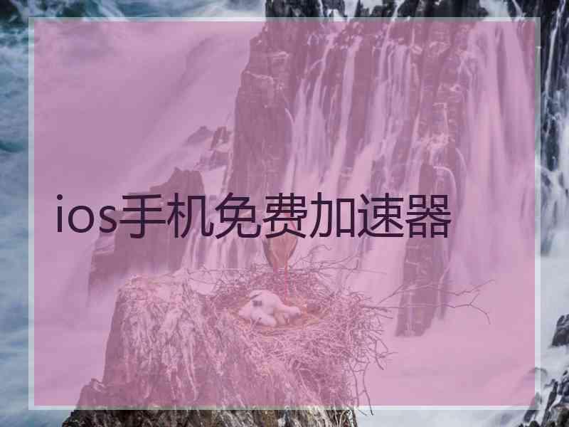 ios手机免费加速器