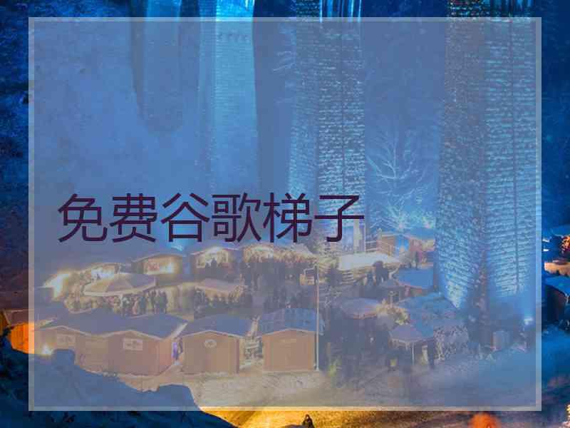 免费谷歌梯子