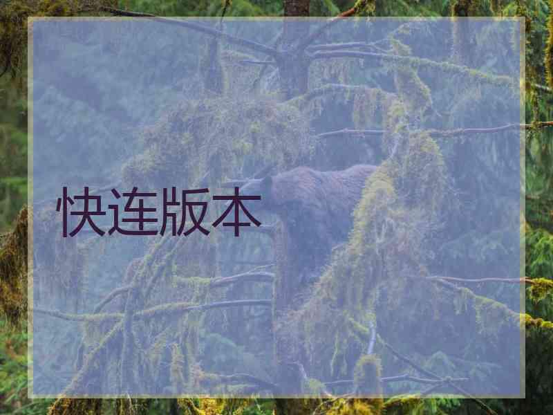 快连版本