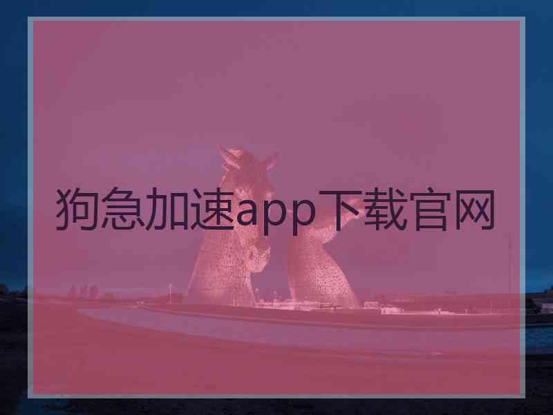 狗急加速app下载官网