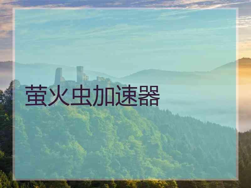 萤火虫加速器