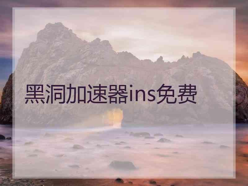 黑洞加速器ins免费