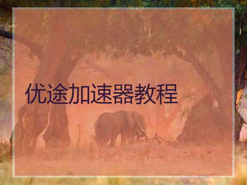 优途加速器教程