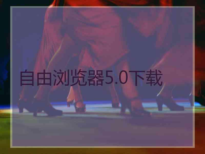 自由浏览器5.0下载