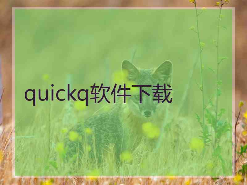 quickq软件下载