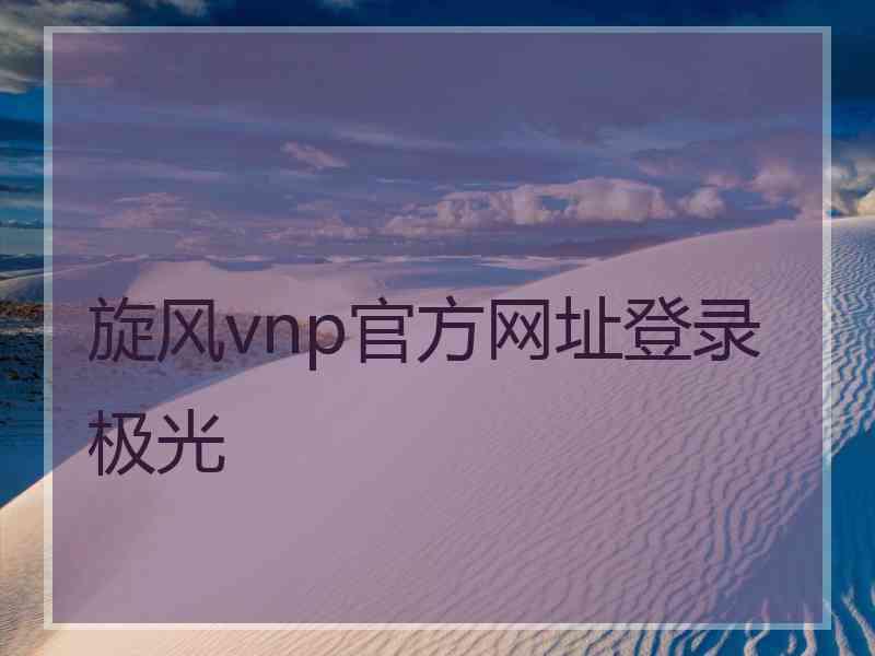 旋风vnp官方网址登录极光