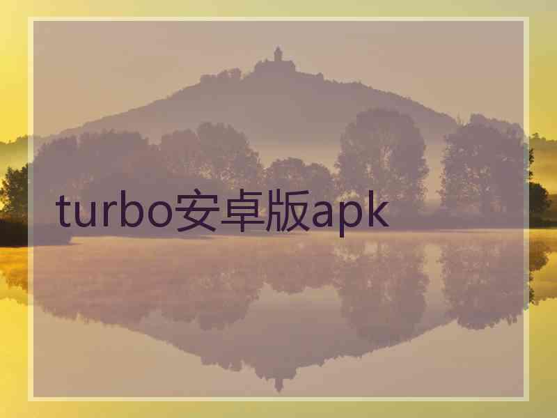 turbo安卓版apk