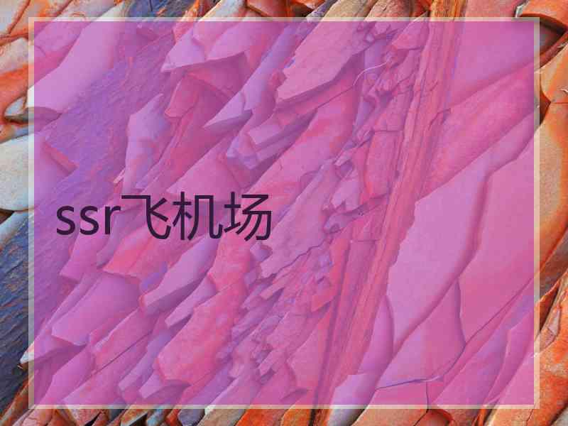 ssr飞机场