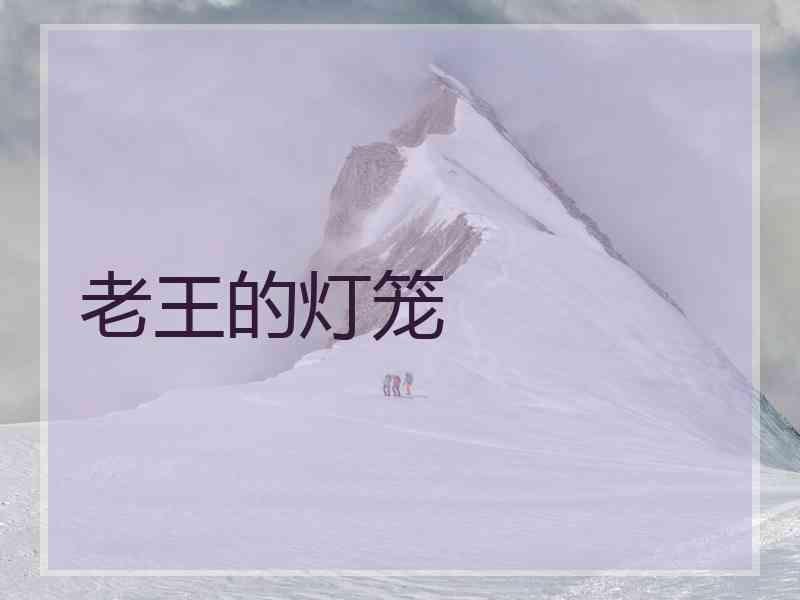 老王的灯笼