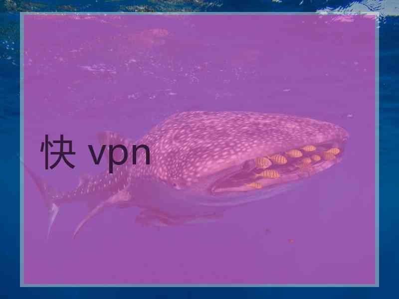 快 vpn