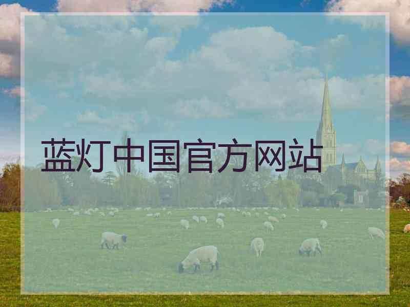 蓝灯中国官方网站