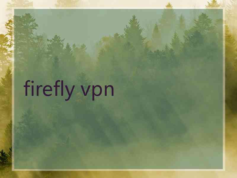 firefly vpn