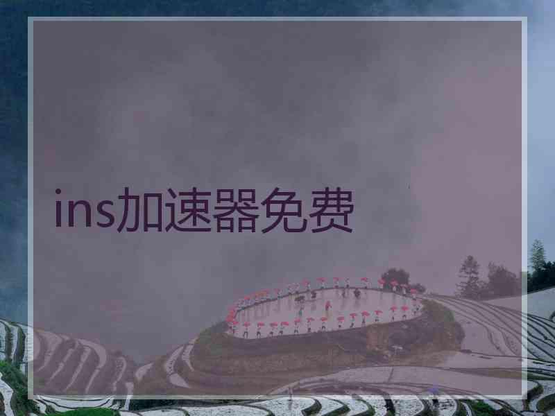 ins加速器免费