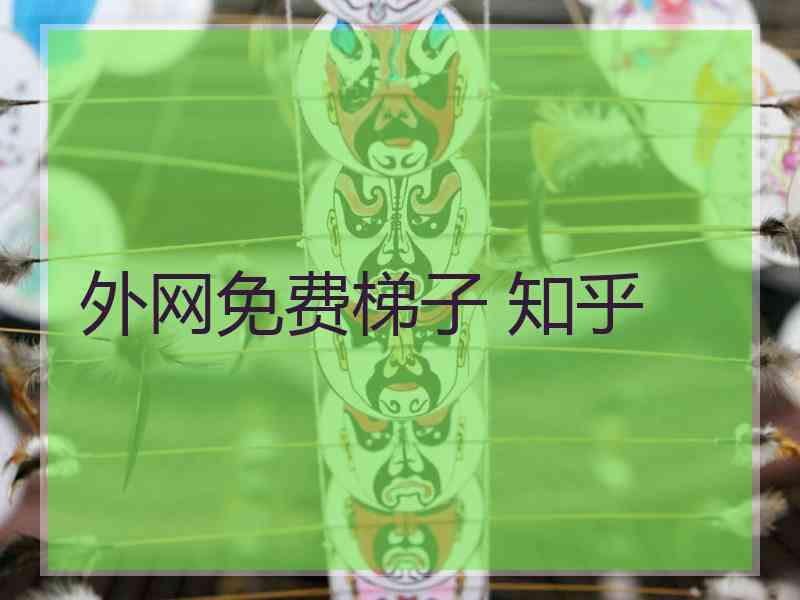 外网免费梯子 知乎