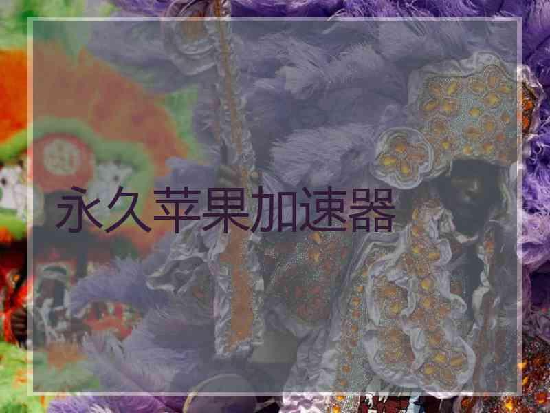 永久苹果加速器
