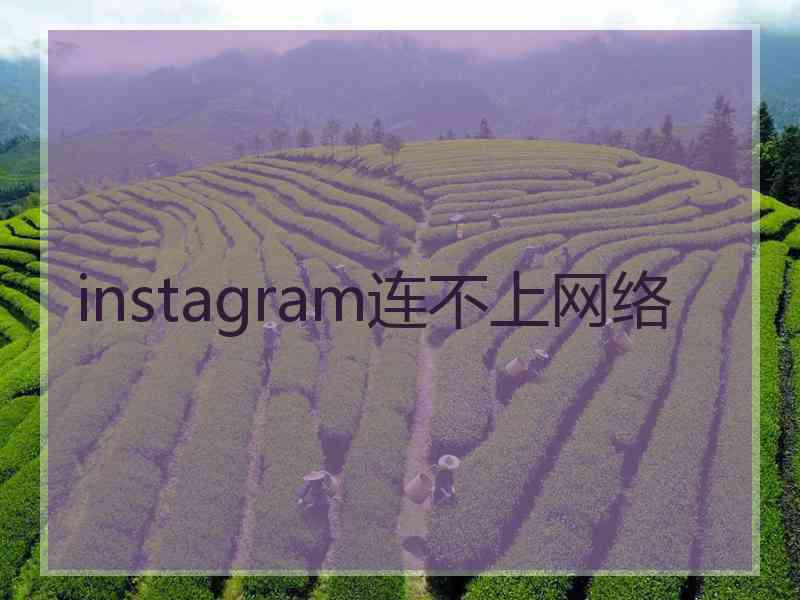 instagram连不上网络