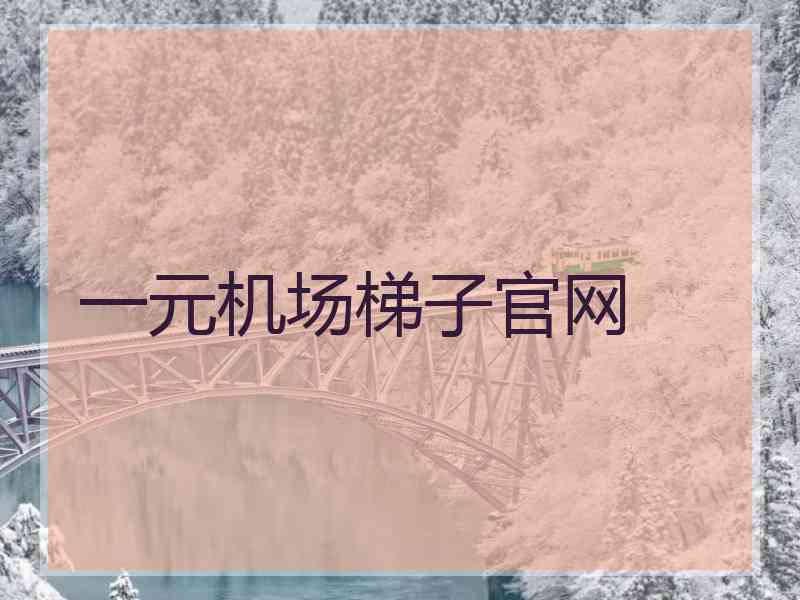 一元机场梯子官网