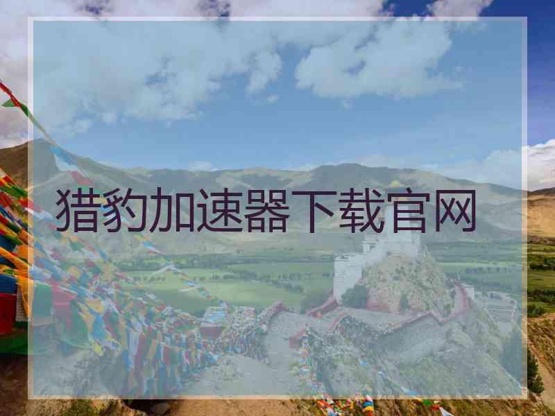 猎豹加速器下载官网