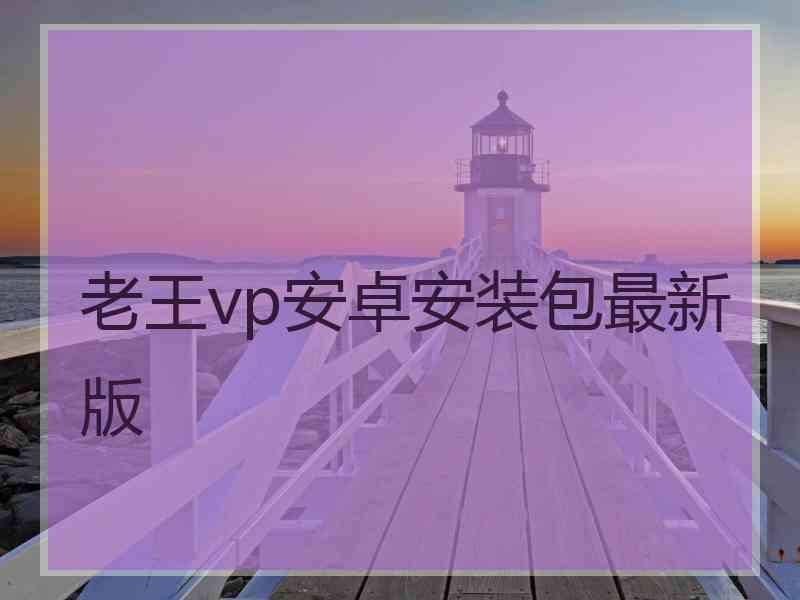 老王vp安卓安装包最新版