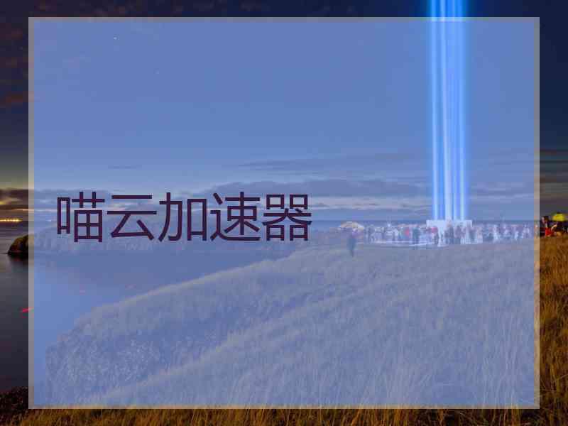 喵云加速器