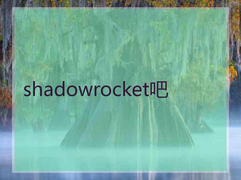 shadowrocket吧