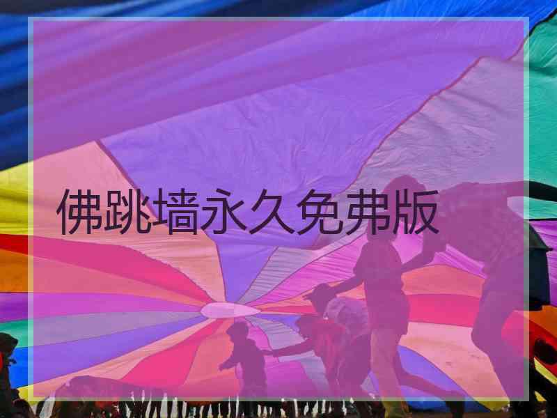 佛跳墙永久免弗版