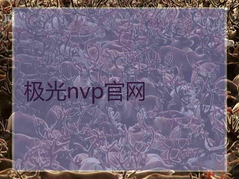 极光nvp官网