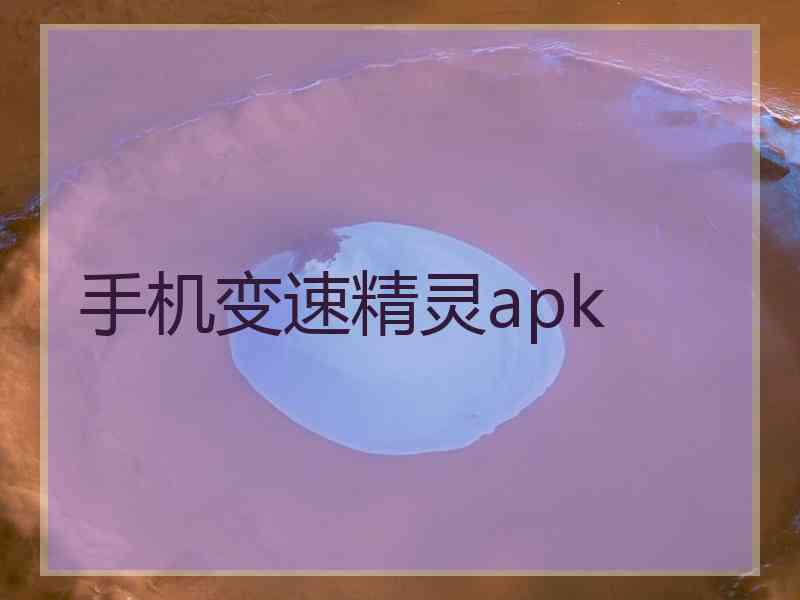 手机变速精灵apk
