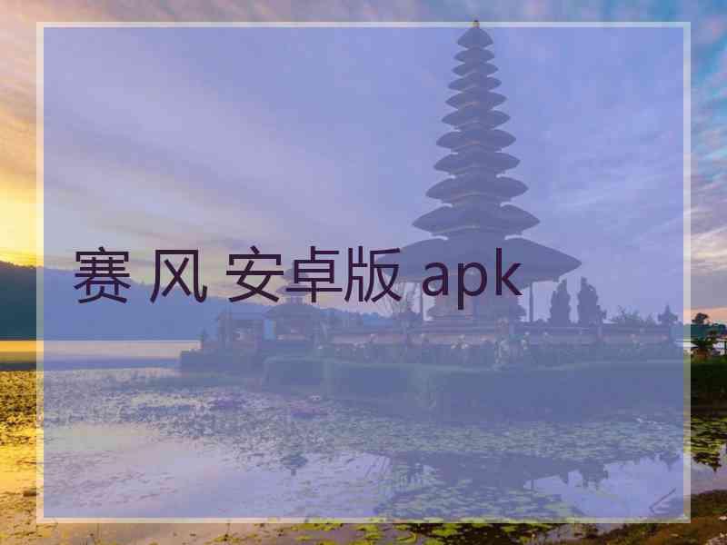 赛 风 安卓版 apk