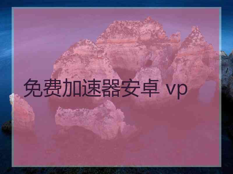 免费加速器安卓 vp