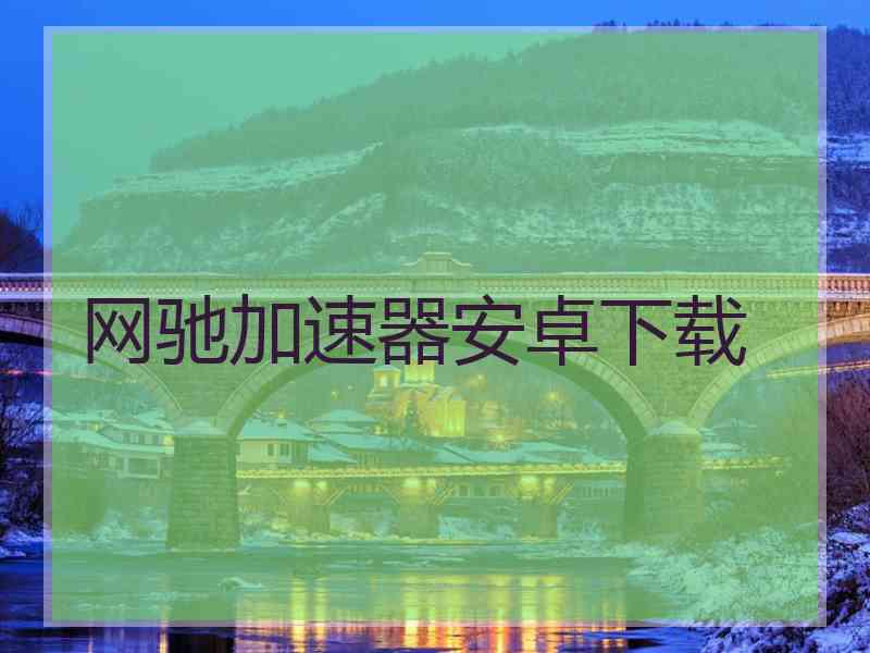 网驰加速器安卓下载