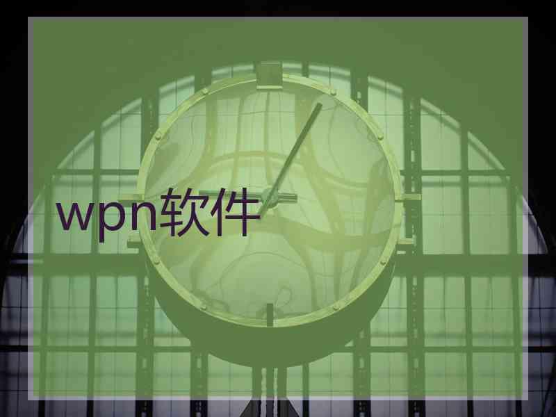 wpn软件